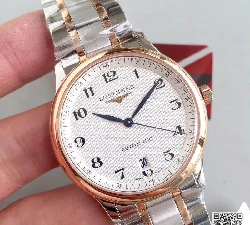 Longines Master Collection L2.628.4.78.6 KZ Factory 1:1 Best Edition Replica Watch Swiss ETA2824 Rose Gold